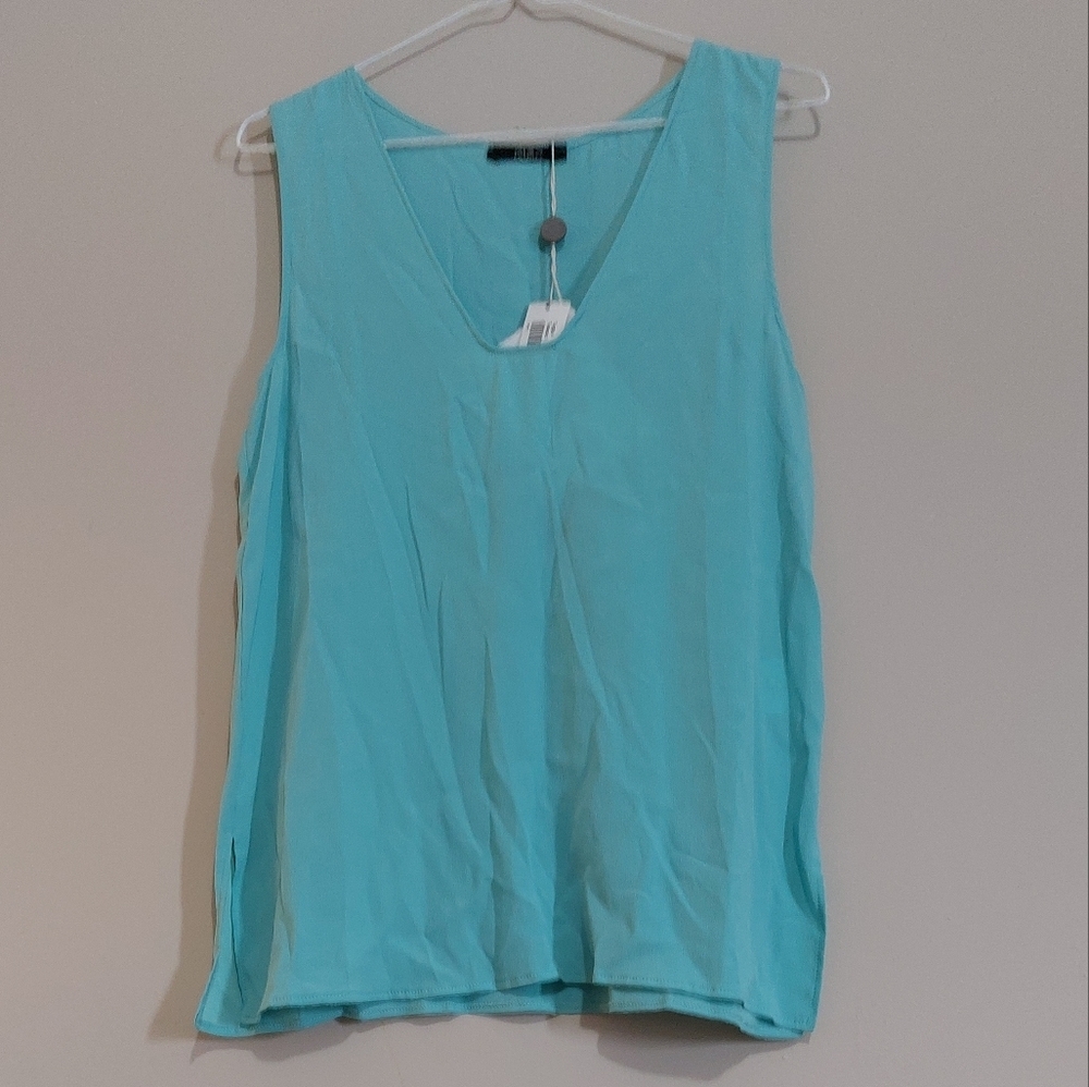 CarlaGi silk blend top nwt size 40